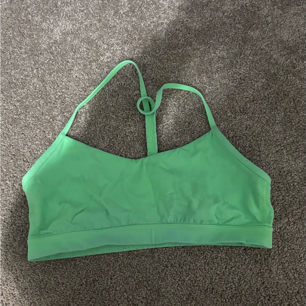 lululemon athletica Mint Green Strappy Sports Bra